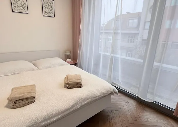 아파트 Vapartment Nova Vajnorska , Private Parking