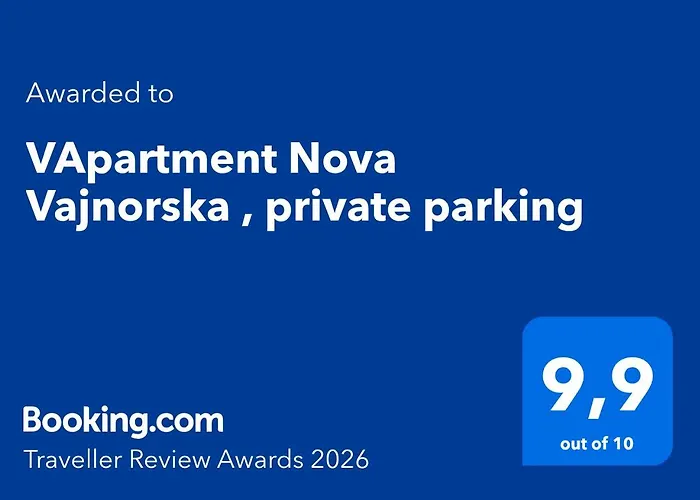 Appartement Vapartment Nova Vajnorska , Private Parking